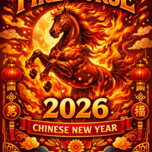 THE HORSE Year of the Fire Horse 2026 Chinese New Year