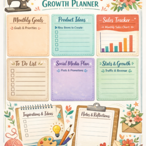 ETSY SHOP Growth Planner