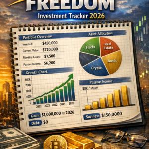 FINANCIAL FREEDOM Investment Tracker 2026