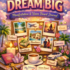 DREAM BIG Manifestation & Vision Board Journal