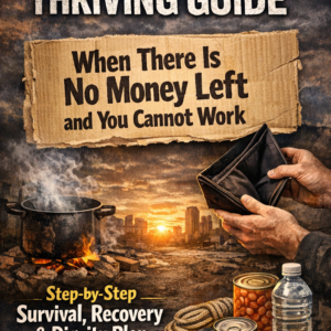 Placeholder SURVIVING & THRIVING GUIDE When There Is No Money Left and You Cannot Work Step-by-Step Survival, Recovery & Dignity Plan