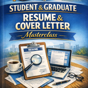 Placeholder STUDENT & GRADUATE Resume & Cover Letter Masterclass Journal