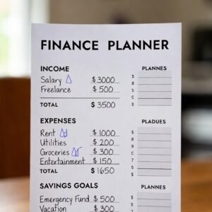 FINANCE & BUDGET PLANNER