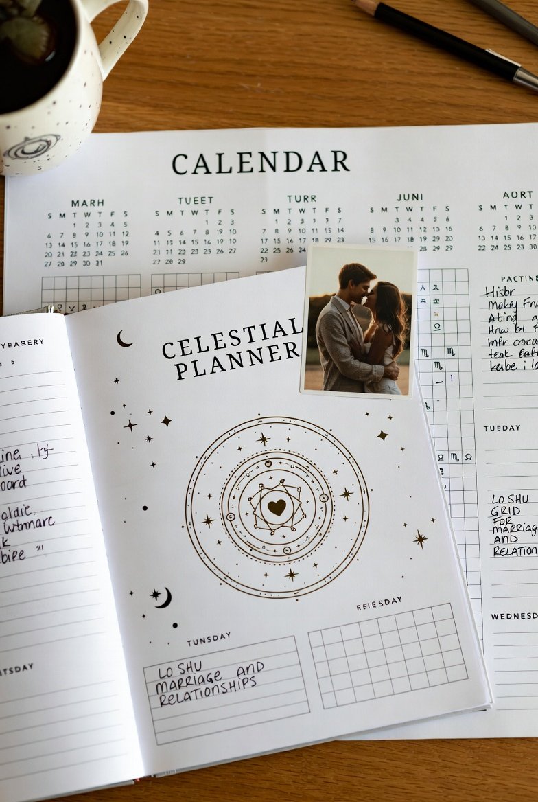 LO SHU GRID FOR MARRIAGE & RELATIONSHIPS