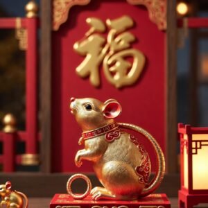 RAT IN YEAR OF THE FIRE HORSE ,CHINESE NEW YEAR 2026