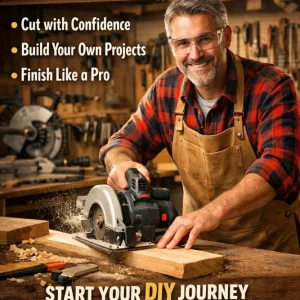 Master home carpentry and woodworking! Cut with confidence, build your own projects, and finish like a pro. Start your DIY journey and build with pride today.