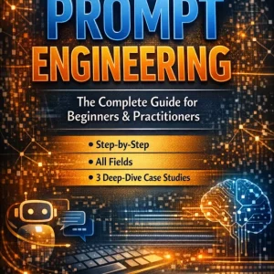 Placeholder PROMPT ENGINEERING The Complete Guide for Beginners & Practitioners Step-by-Step · All Fields · 3 Deep-Dive Case Studies · Everyday Applications