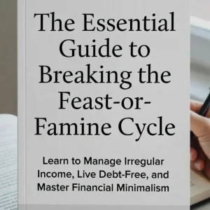 Financial Minimalism for Freelancers Managing Irregular Income While Living a Debt-Free, Minimalist Life