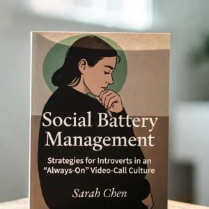 Stop the burnout! Learn to manage your social battery, handle video-call fatigue, and thrive on your own terms. The essential handbook for the 'always-on' era.